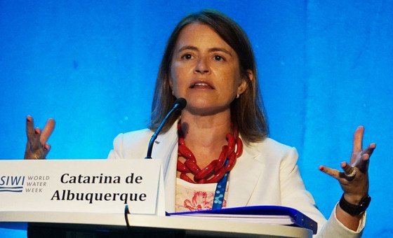 Morre Catarina de Albuquerque, ex-relatora especial da ONU para o direito à água e ao saneamento